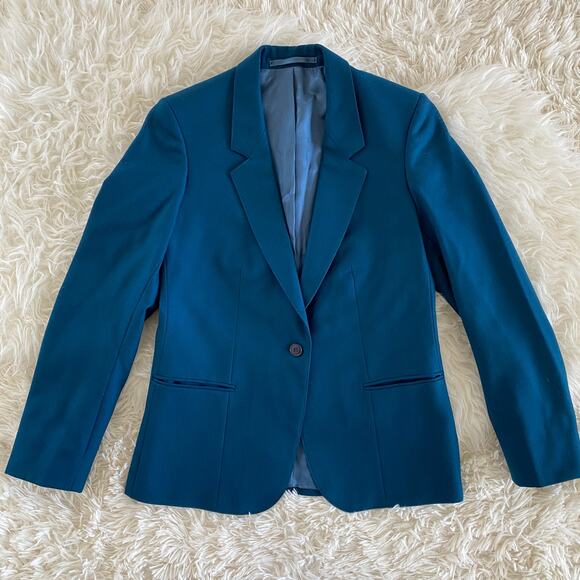 Austin Reed 100% Wool Women's Blazer in Dark Teal, EU Size 34 - Picture 1 of 9